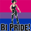 Animated Bisexual Latina Woman Dancing